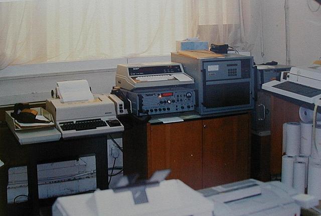 Radio Equipment Line Room Baghdad 1990